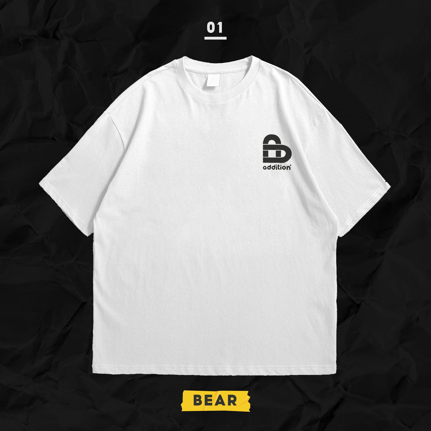 ADTN WHITE BEAR TEE